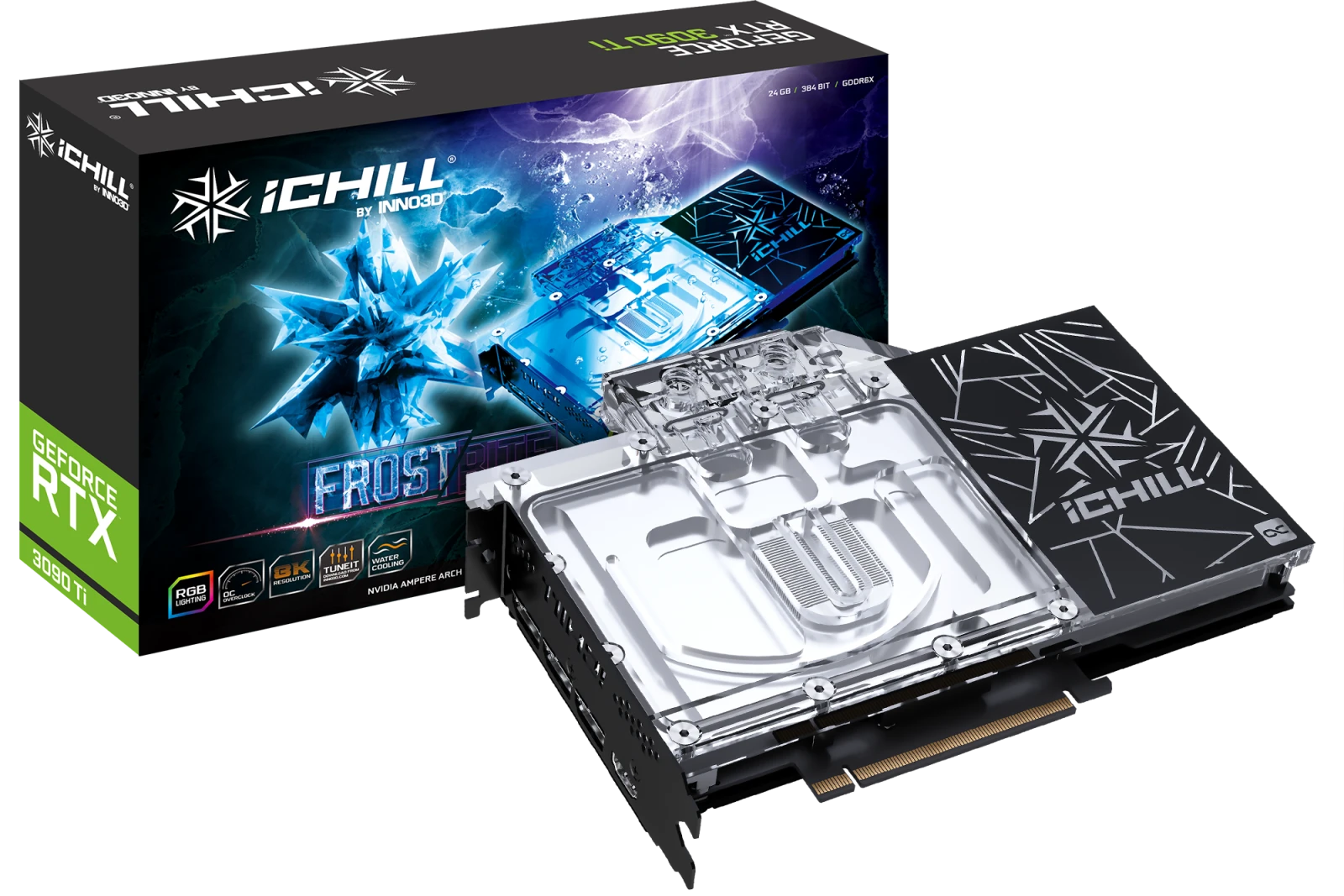 INNO3D GEFORCE RTX 3090 TI 24GB ICHILL FROSTBITE